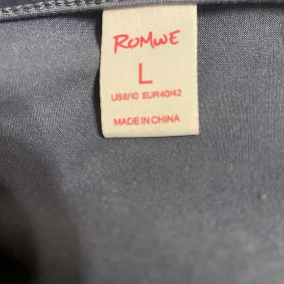 ROMWE Grunge Punk Skull Print size large - Picture 6 of 7